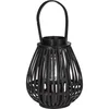 ProGarden Sveča KO-AAE328260 babusova 27 cm črna