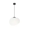 Luster na sajli STONES 1xE27/40W/230V prečnik 25 cm