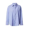 ONLY Bluza ONLOREGON svetlo modra/vijolično modra/bela