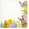 Serviete za decoupage Bunny Corner - 1 kos