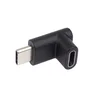 PremiumCord Adapter USB-C z USB-C, ukrivljen za 90°