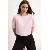 Trendyol Milla Ženska majica TWOSS26TS00200, Roze