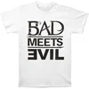 Eminem Bad Meets Evil White L Majica