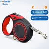 Dogness Povodac za pse L, 5 m, Crveni