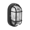 Osram - Spoljašnje zidno svetlo BULKHEAD 1xE27/10W/230V IP54 crno
