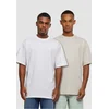 Mens UC Tall Tee 2-Pack T-Shirts - Beige+White