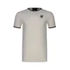 SikSilk Majica Ringer ecru/črna