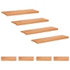 vidaXL Stopnice 8 kos 90 x 25 x 2 cm Lak Trda bukovina