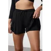 Trendyol Black 2 Layered Tights Inside Knitted Sports Shorts