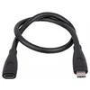 Akyga Akyga USB kabel USB-C® vtič\, USB-C® vtičnica 0.30 m črna AK-USB-32, (20578018)