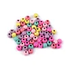 Lesene kroglice pastelne barve O8 mm - mix (20 g)