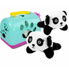 Mali panda v transportni kletki 15cm
