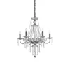 Ideal Lux - Kristalni luster na lancu AMADEUS 6xE14/40W/230V prečnik 67 cm proziran
