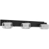 Ledvance-LED Kupatilska zidna svetiljka ORBIS FLAME 3xLED/5,5W/230V IP44 crna
