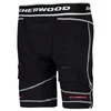 Kratke hlače s suspenzorjem SHER-WOOD Rekker Cut Compression Jill Shorts Black Senior L