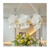 Brilagi - Luster na lancu QUEEN 6xE14/40W/230V buk/krem