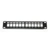 XtendLan Patch panel 10, 1U / 12 priključkov, nemontiran