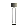 Searchlight EU95101DGY - Stojeća lampa MODISH 1xE27/60W/230V siva