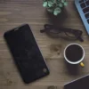 Maska na preklop Nillkin Qin za iPhone 11 Pro crni.