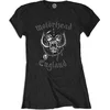 Motörhead England (Embellished) Black L Ženske Majica