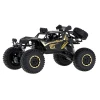 WOWO RC Rock Crawler - RC Rock Crawler 2,4 GHz 1,8 - črn kovinski avto na daljinsko upravljanje, 51 cm