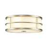 Feiss FE-FUSION-F-PNBR - Plafonsko svetlo FUSION 3xE27/40W/230V, prečnik 34,3 cm, zlatna