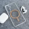 Maska Mag Case Clear Slim za Samsung A16 5G/ A166B narandzasta