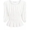 MixRay Bluza Blusen slonovina