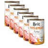 Konzerva Brit Paté & Meat Turkey 6x400 g