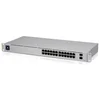 Ubiquiti UniFi switch 24 is a fully managed Layer 2 switch with (24) Gigabit Ethernet ports and (2) Gigabit SFP ports for fiber connectivit