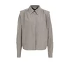 WE Fashion Bluza kremna / siva / antracit