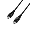 shumee Kabel USB tipa C z oznako E, PD, za zaslon, 2 m, črne barve