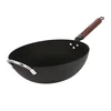Wok pan, carbon steel, 32 cm - Zokura