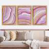 Wallity Set uramljenih slika 3AC172, 3 Dela