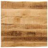 Stolna ploča sa živi rub 60x60x3,8 cm masivno grubo drvo manga