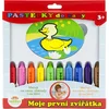 Kopalne barvice z gobico Moje prve živali