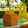 Kocka za vrtni Čovječe ne ljuti se 30 x 30 cm