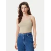Calvin Klein Jeans Top temno siva