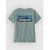 Patagonia P-6 Logo Responsibili moška majica blue sage