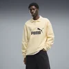 PUMA Essentials Elevated No. 1 Relaxed Polo Men, Clothing, Buttercream, S
