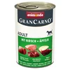 Varčno pakiranje animonda GranCarno Original Adult 12 x 400 g - Jelen in jabolko