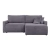 Kotna garnitura Boston 583 (Poso 22) Siva, Funkcija spanje, Predal, 230x146x91cm