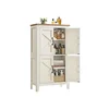 Songmics Kopalniška omarica 30x60x110 cm Bela