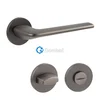Aluminijasta kljuka za vrata ECRC-WC/GRF
