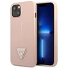 Maska Guess Hc Saffiano PU Triangle za iPhone 14 6.1 pink (GUHCP14SPSATLP)