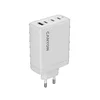 Canyon Punjač OnCharge 120 GaN, 120 W, 3× USB-C, 1× USB-A, Bijeli