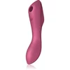 Satisfyer Vibrator za stimulacijo klitorisa Curvy Trinity 3 Red