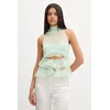 Bardot bluza z volančki ženska