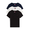 Tommy Jeans Majica mornarska/črna/bela