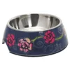 Rogz 2 u 1 Bubble Bowlz posuda, Denim Rose - S